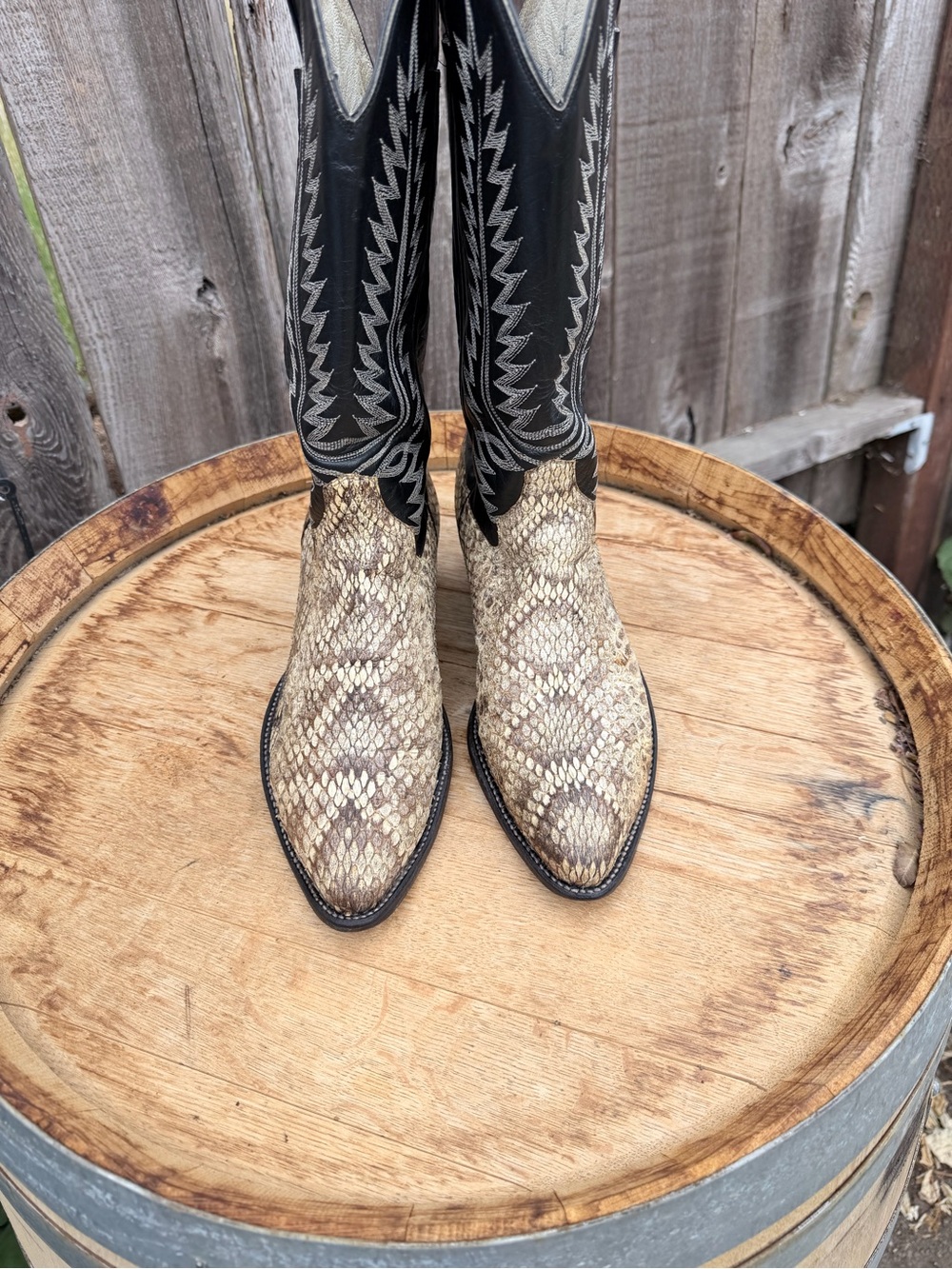 Cowtown rattle snakes size 10D